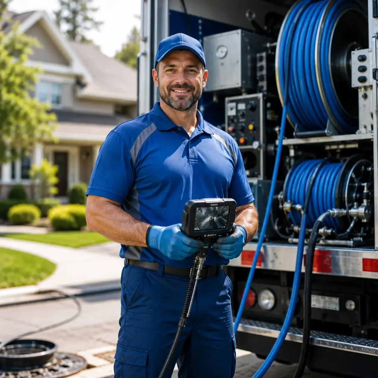 Local outdoor drain cleaning specialists in Seabrook, TX